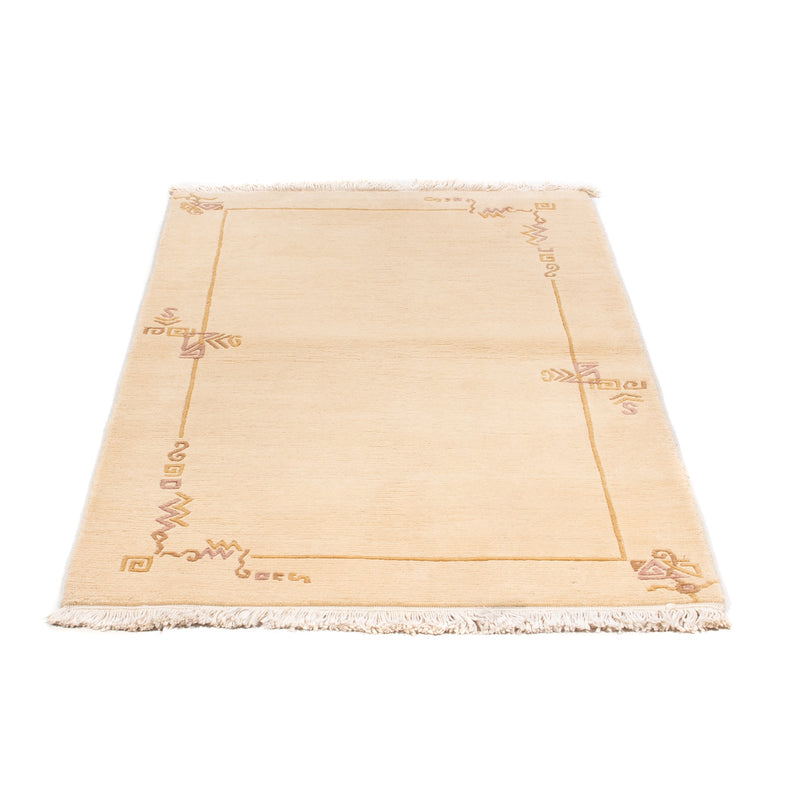 Nepal Teppich - Royal - 159 x 91 cm - beige