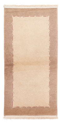 Tapis de couloir Tapis Népalais - 175 x 89 cm - beige