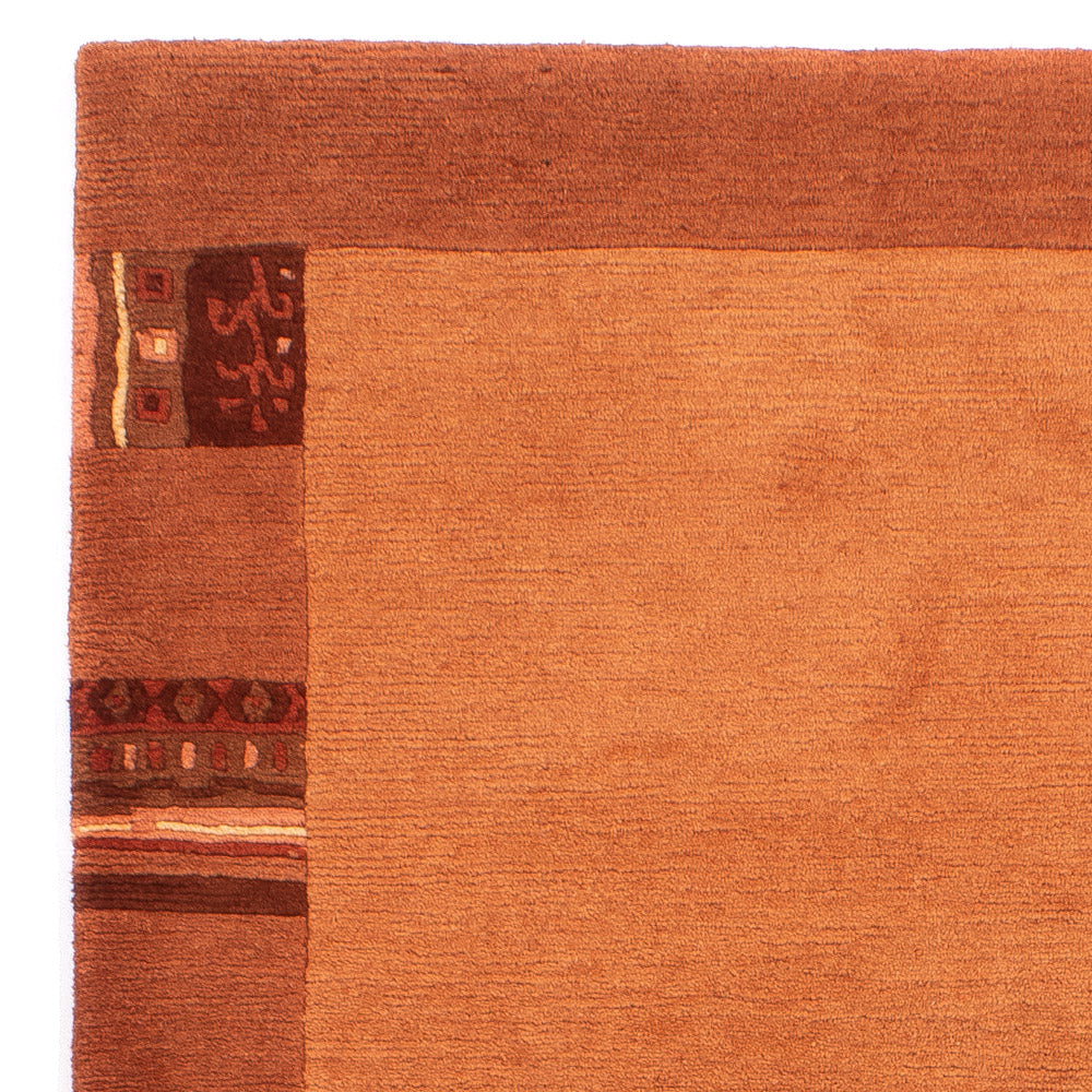 Nepal Teppich - Royal - 161 x 93 cm - rost