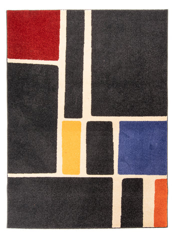 Moderner Teppich - 230 x 160 cm - dunkelbeige