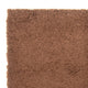 Hochflor Teppich - 190 x 133 cm - braun