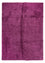 Hochflor Teppich - 290 x 200 cm - violett