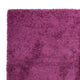Hochflor Teppich - 290 x 200 cm - violett