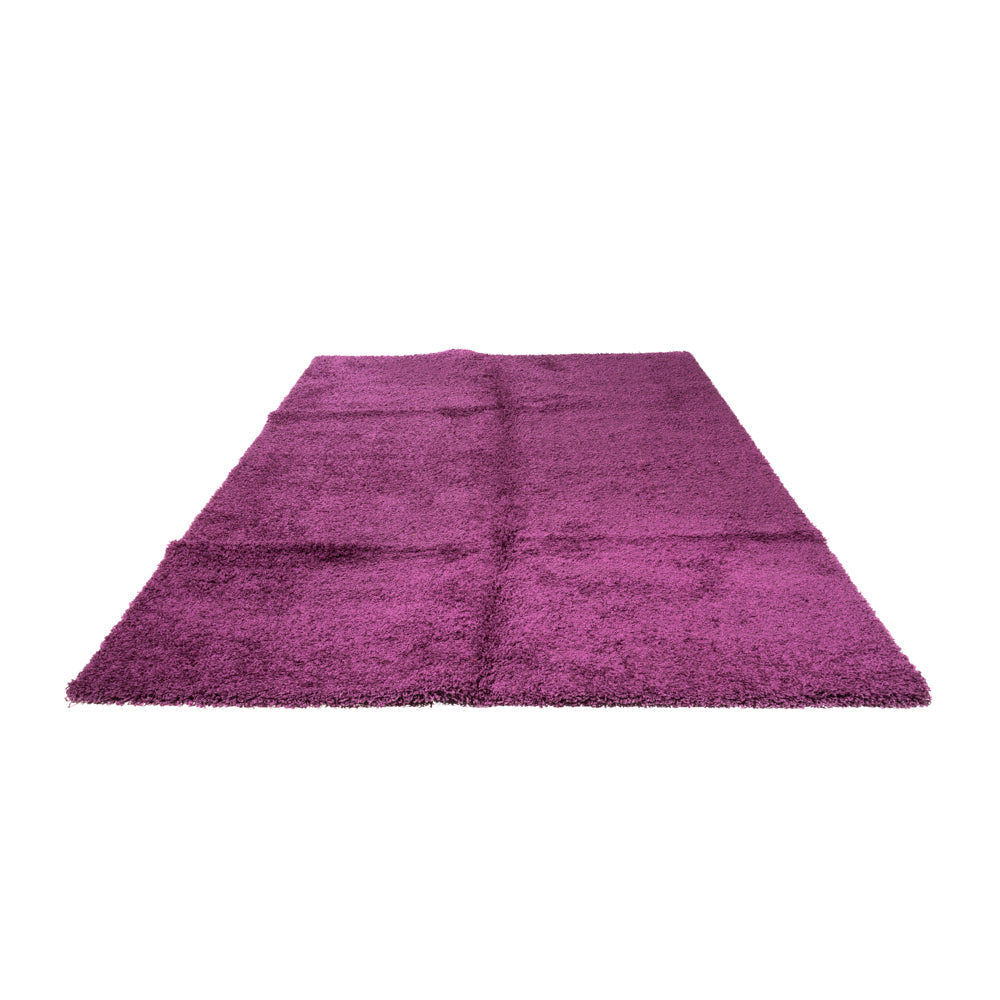 Hochflor Teppich - 290 x 200 cm - violett