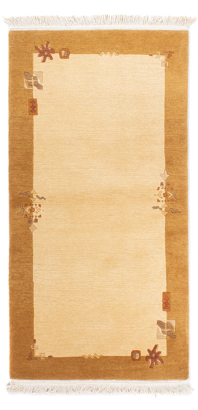 Nepal Teppich 71x143cm - Wollteppich