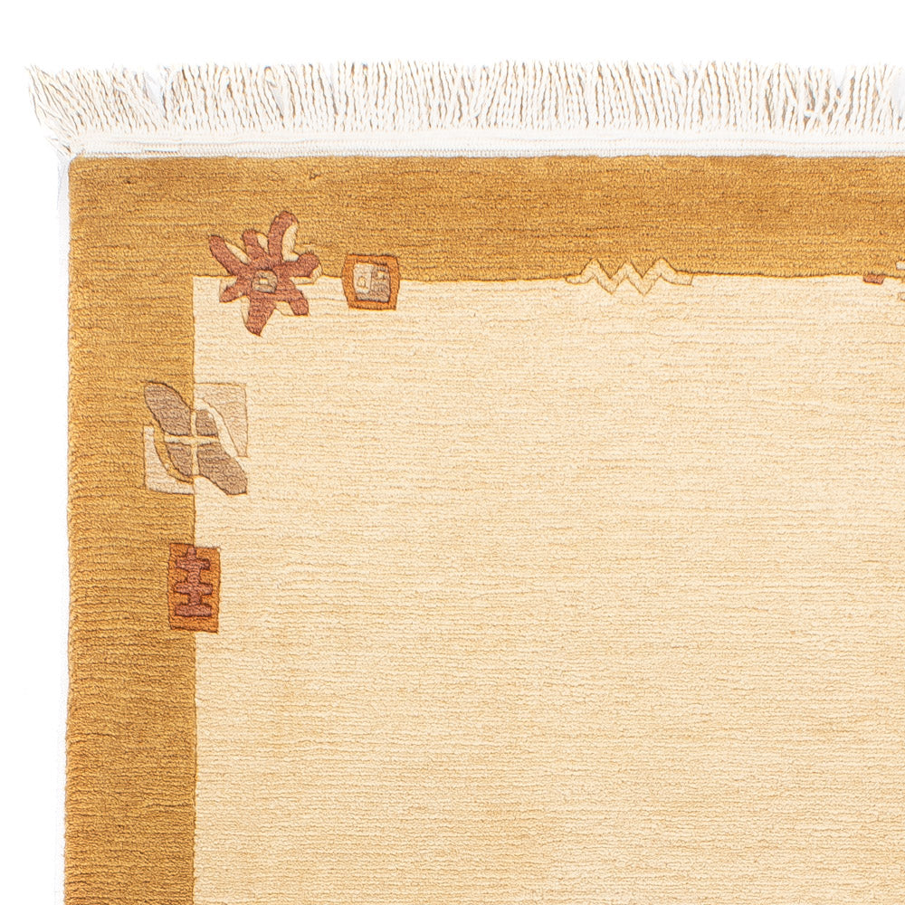 Nepal Teppich 140x71cm - Wollteppich