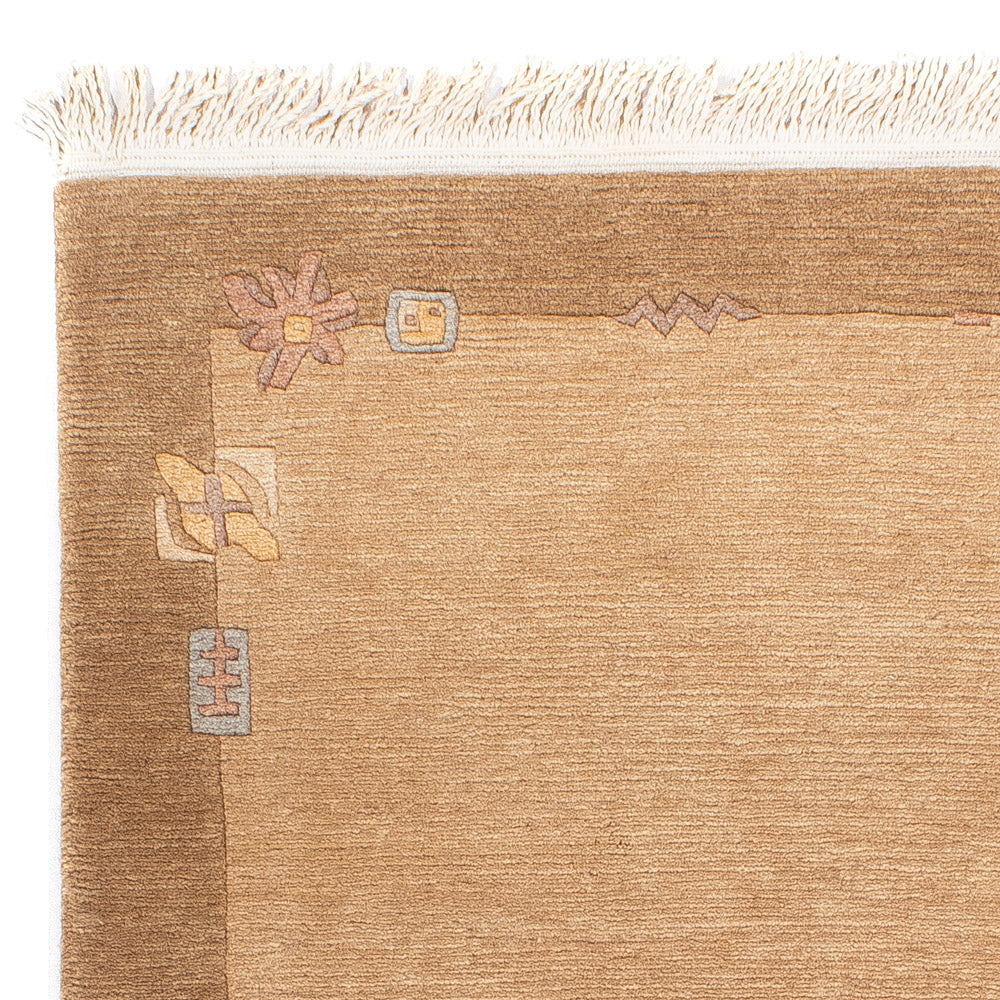 Nepal Teppich 143x71cm - Wollteppich