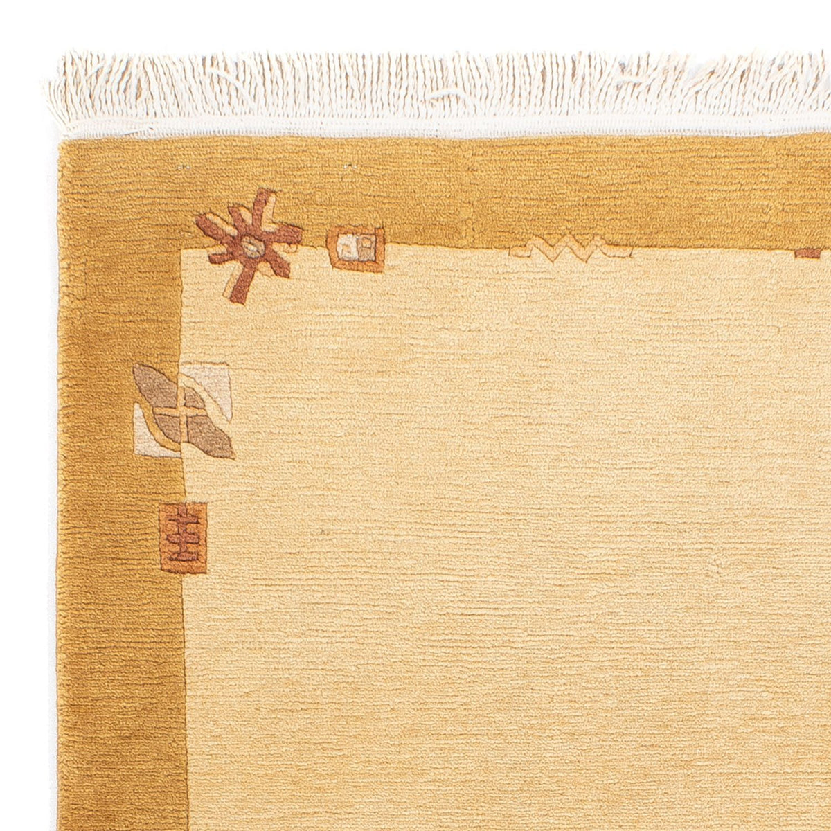 Nepal Teppich 74x141cm - Wollteppich