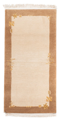 Tapis Népalais - Royal - 139 x 72 cm - beige