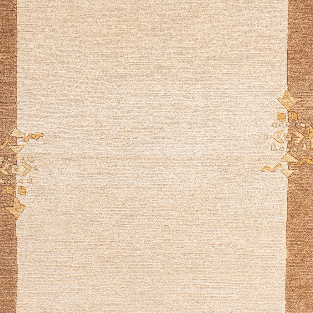 Nepal Teppich - Royal - 139 x 72 cm - beige