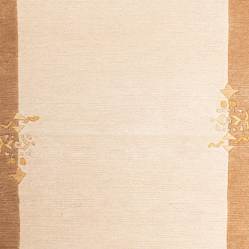 Nepal Teppich - Royal - 143 x 73 cm - beige
