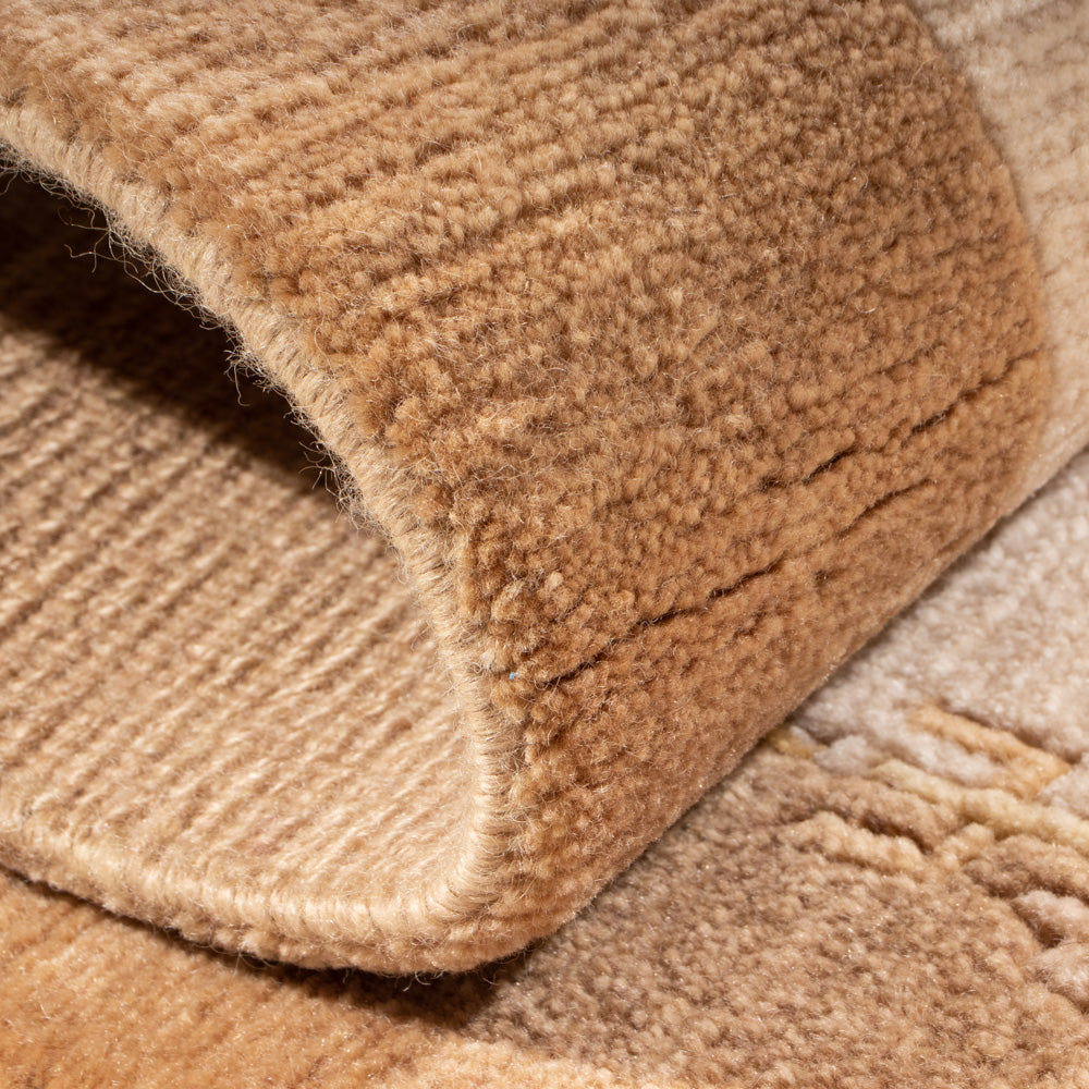 Nepal Teppich - Royal - 143 x 73 cm - beige