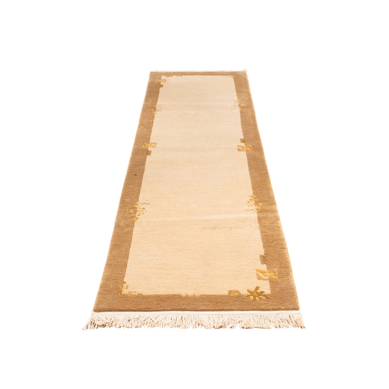 Läufer Nepal - 263 x 70 cm - beige