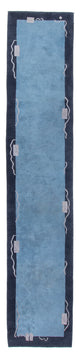 Nepal Teppich 337x73cm - Wollteppich
