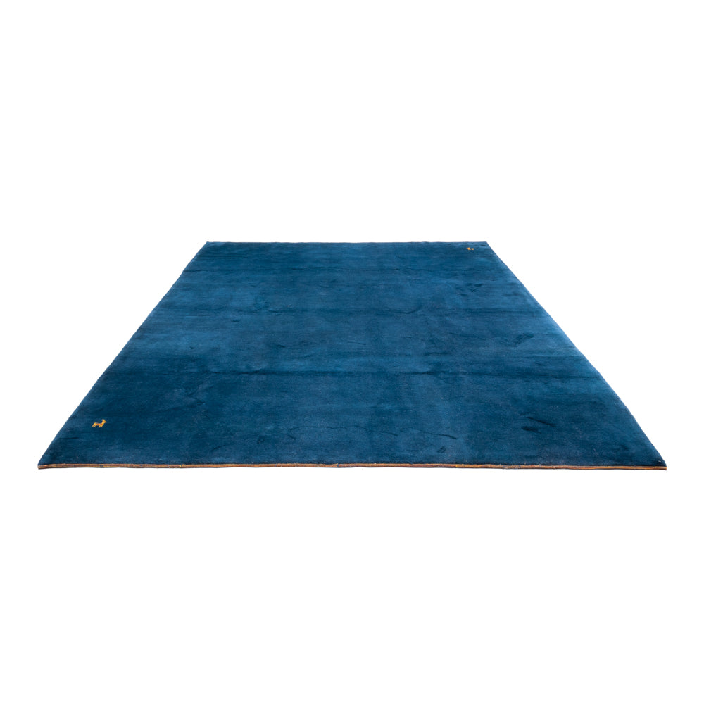 Gabbeh Teppich - Indus - 396 x 305 cm - blau