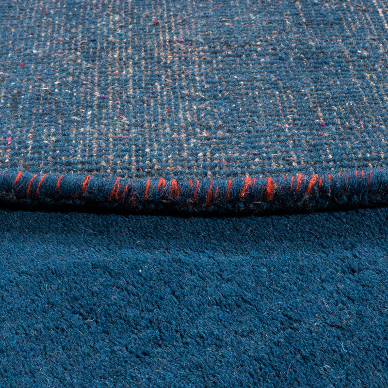 Gabbeh Teppich - Indus rund  - 190 x 190 cm - blau