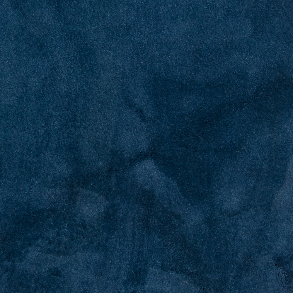 Gabbeh Teppich - Indus rund  - 189 x 189 cm - blau
