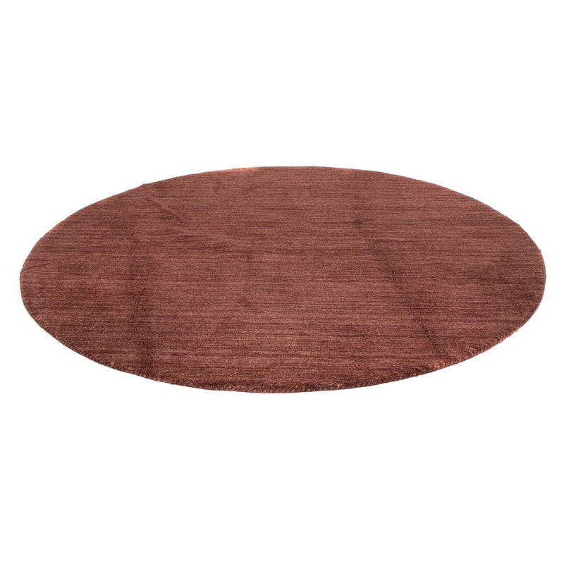 Teppich rund  - 189 x 189 cm - braun