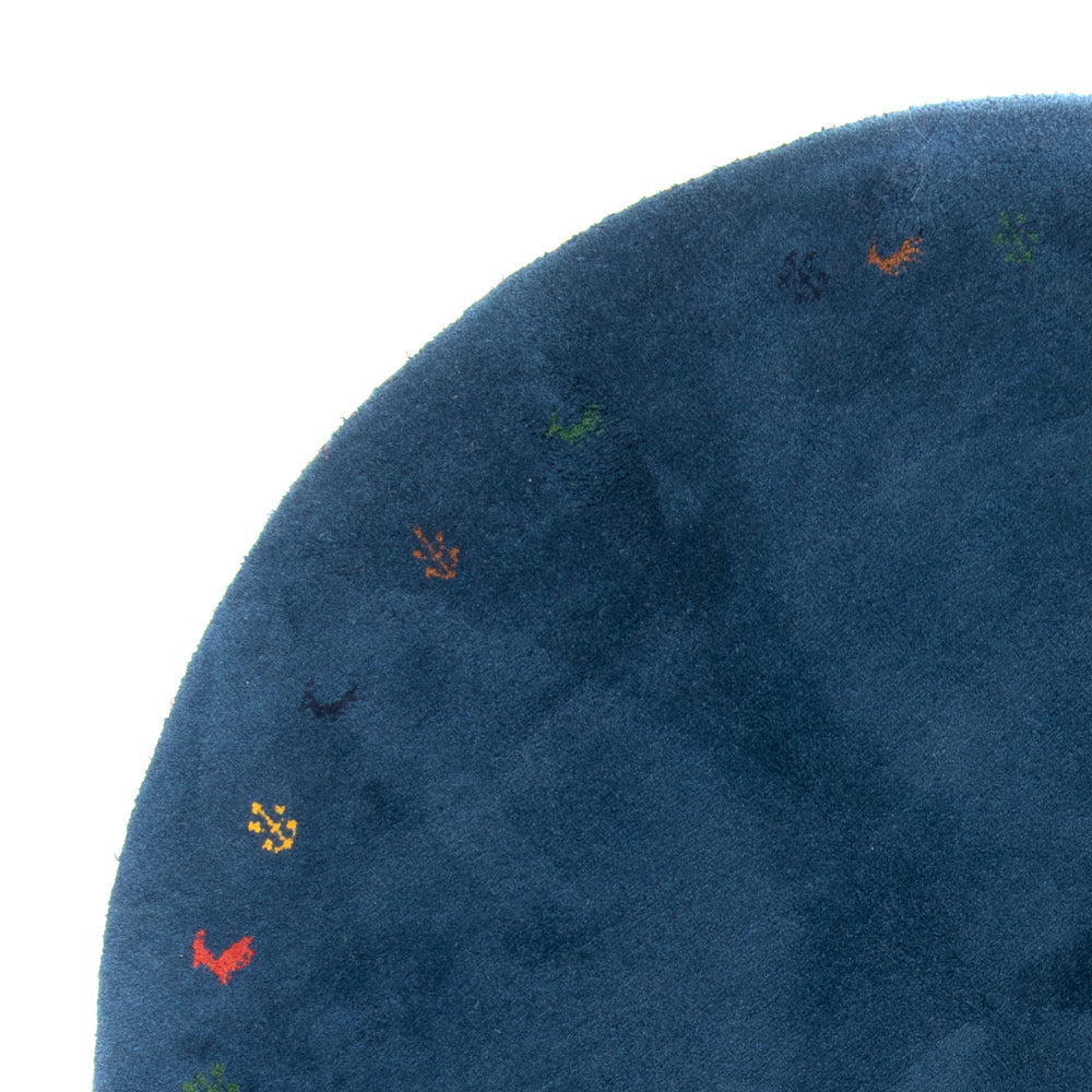 Gabbeh Teppich Indus 199x199cm - Wollteppich