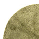 Hochflor Teppich rund  - 200 x 200 cm - olivgrün