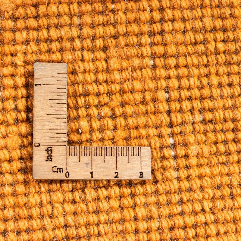 Hochflor Teppich rund  - 200 x 200 cm - gold