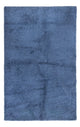 Hochflor Teppich - 230 x 160 cm - blau