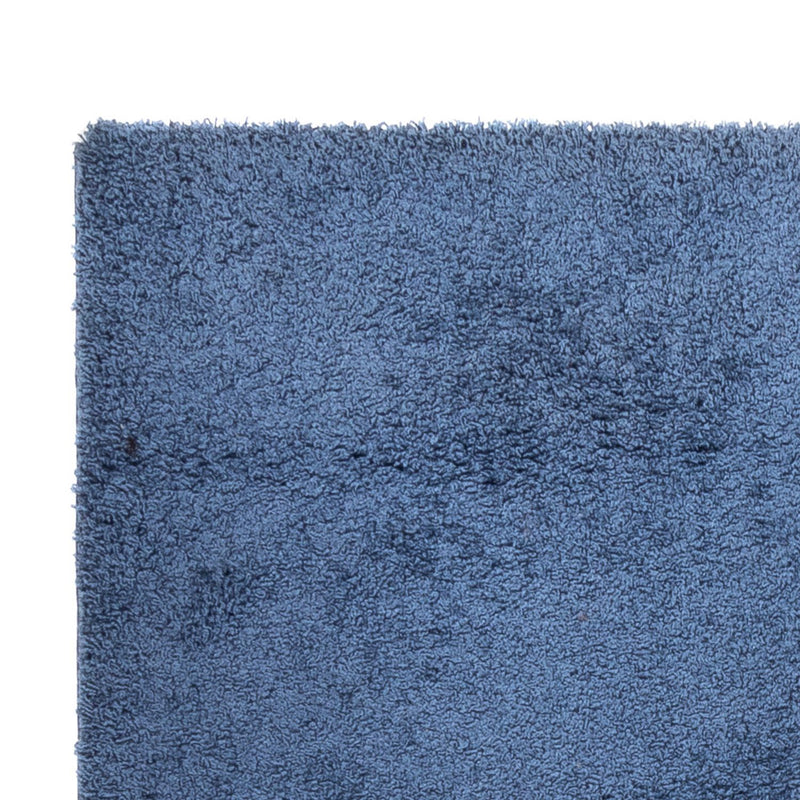 Hochflor Teppich - 230 x 160 cm - blau