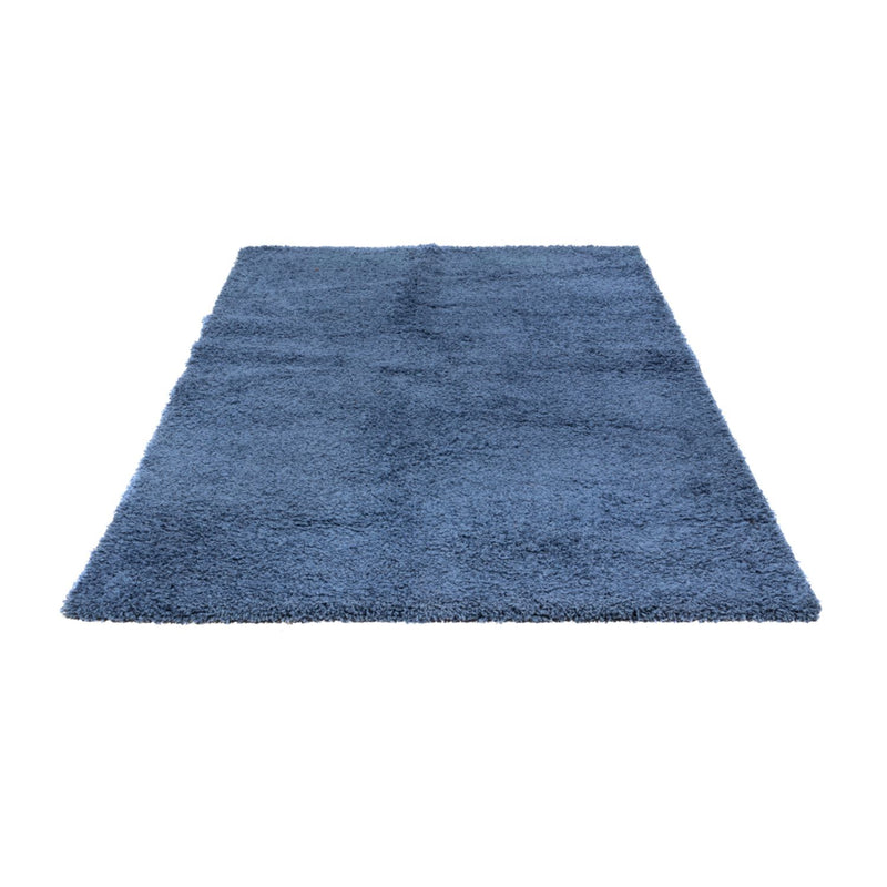 Hochflor Teppich - 230 x 160 cm - blau