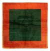 Gabbeh Indo Tappeto 196x205cm - Tappeto di lana - verde - Quadrato / Verde / 196 x 205 cm Quadrato