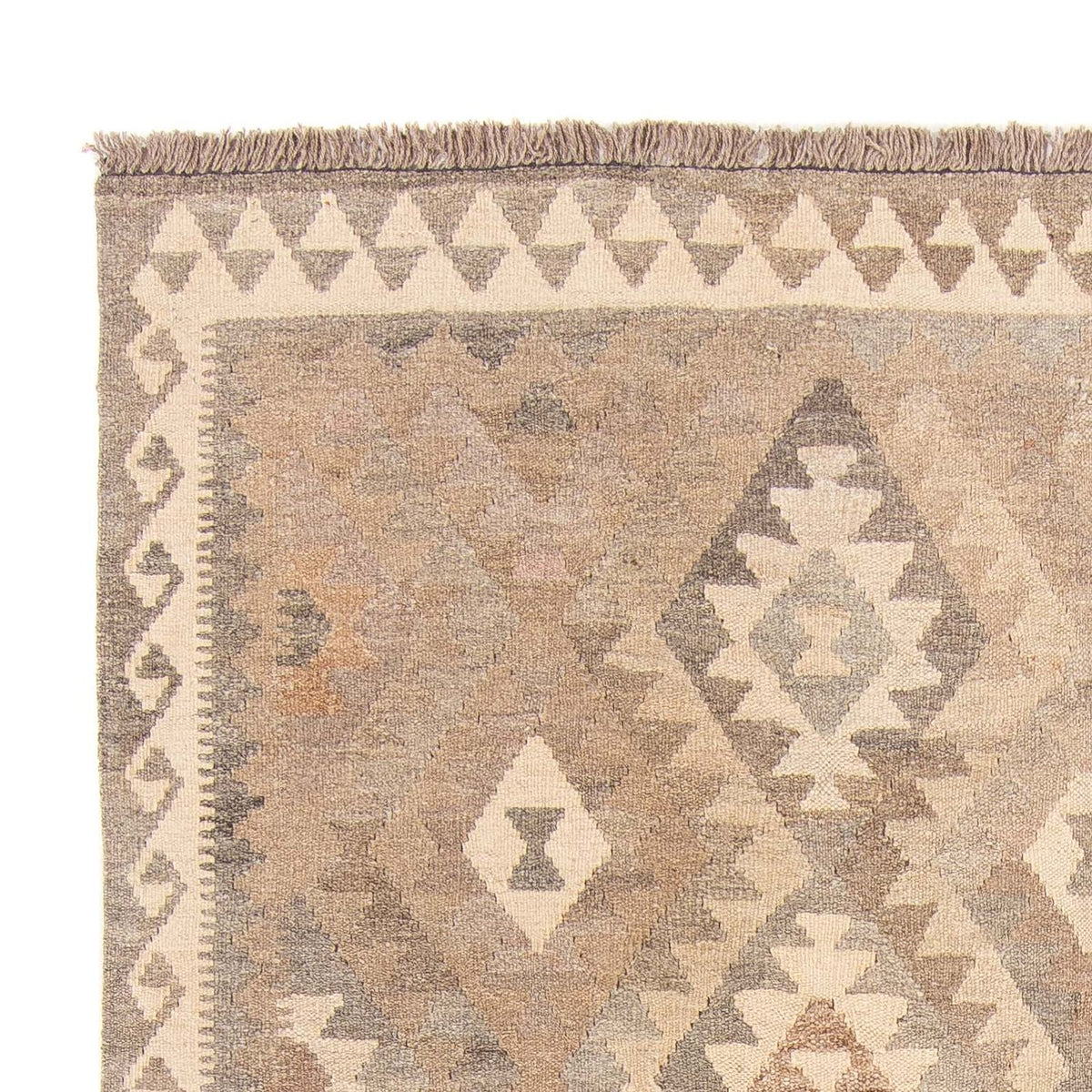 Kelim Teppich - Trendy 205 x 151 cm - beige