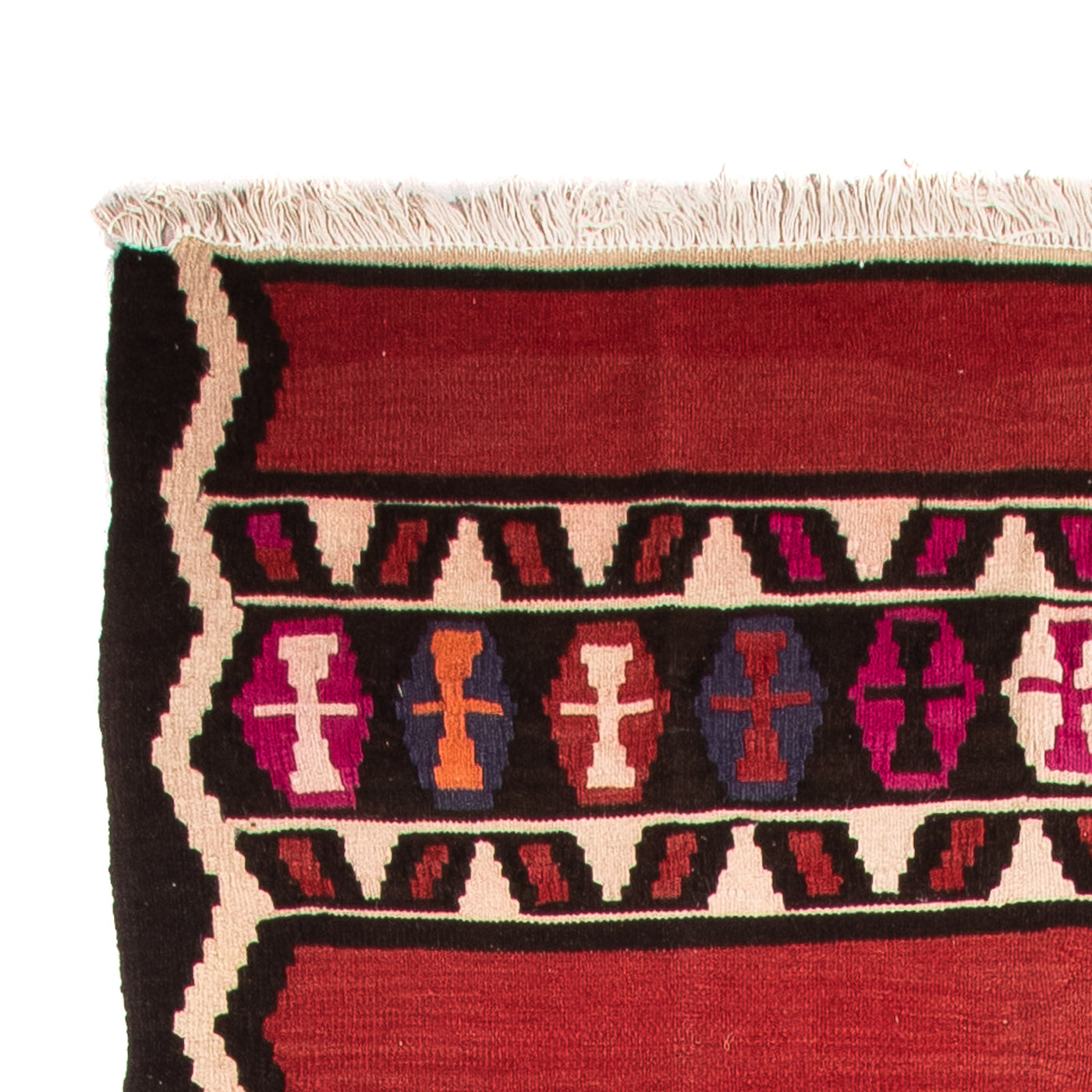 Kilim ancien Tapis 380x135cm