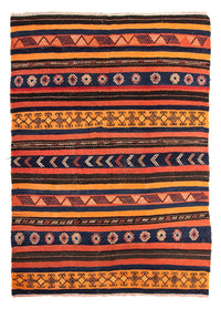 Tapis Kelim - Vieux - 210 x 157 cm - multicolore