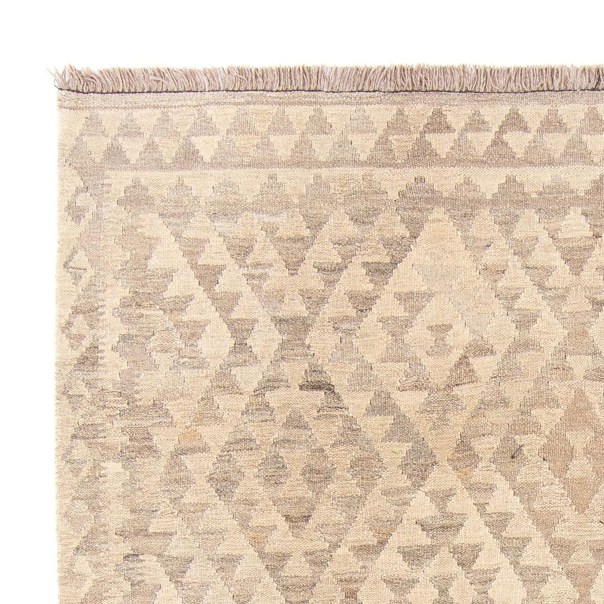 Tapis Kelim - Splash - 210 x 154 cm - beige