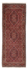 Tapis de Bidjar Tapis 76x205cm - Tapis persan - bleu foncé - Tapis de couloir / Bleu foncé / 76 x 205 cm Tapis de couloir