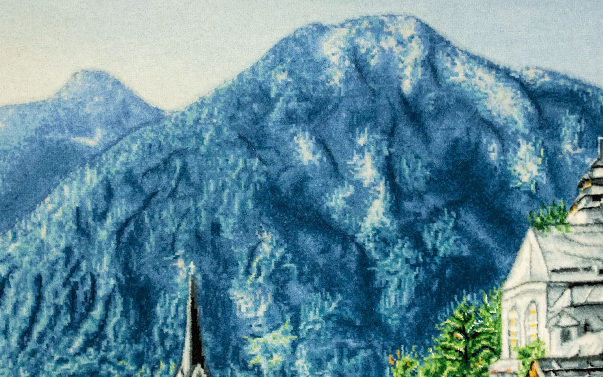 Bild-Teppich 108 x 83 cm Teppichbrücke