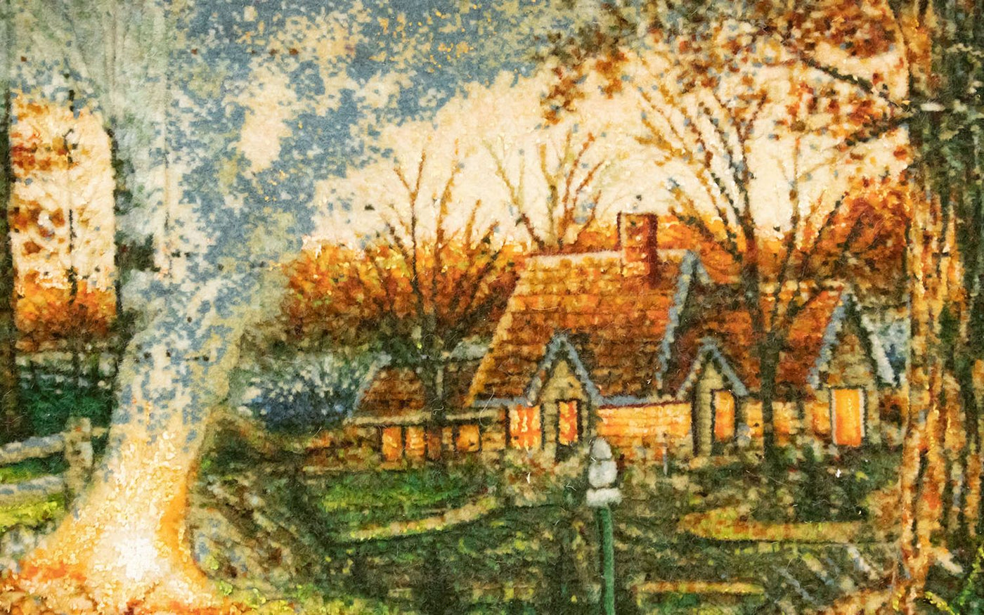 Bild-Teppich 102x62cm - Orientteppich