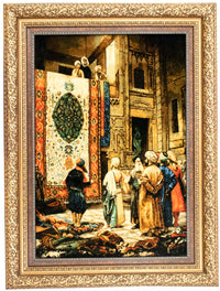 Tapisserie carré  - 103 x 80 cm