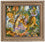 Bild-Teppich 95 x 90 cm Teppich Quadratisch