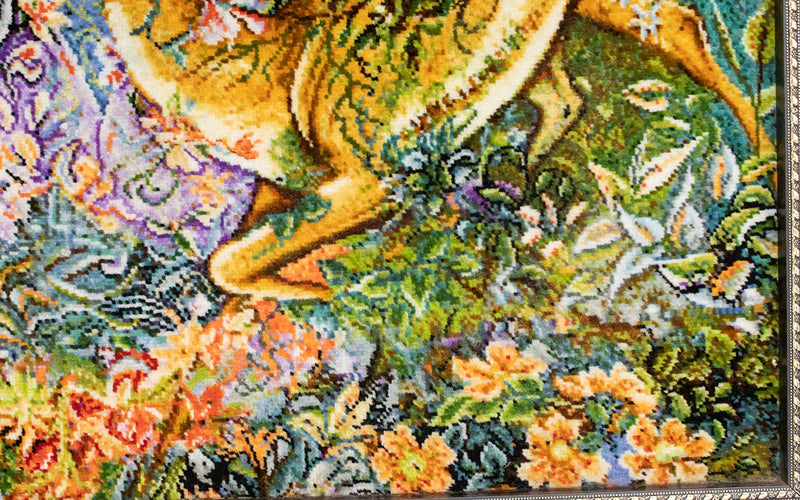 Bild-Teppich 95 x 90 cm Teppich Quadratisch