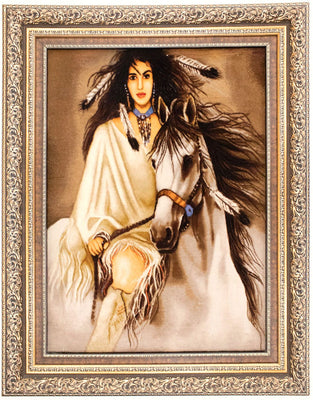 Tapisserie carré  - 102 x 81 cm