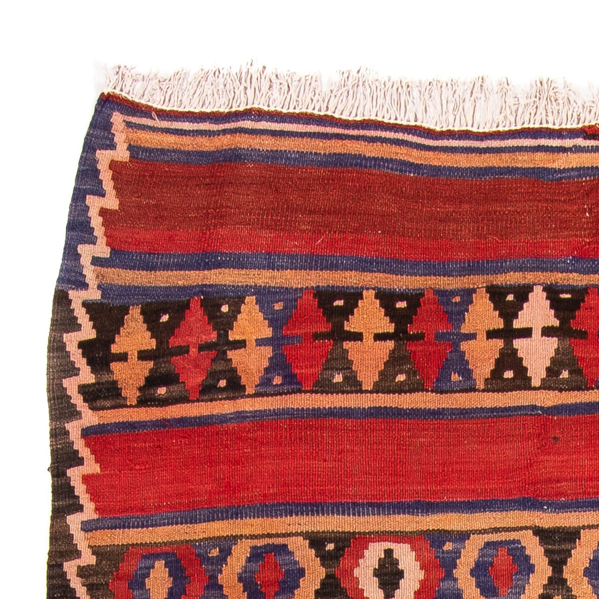 Kelim Teppich - Old 265 x 141 cm - mehrfarbig