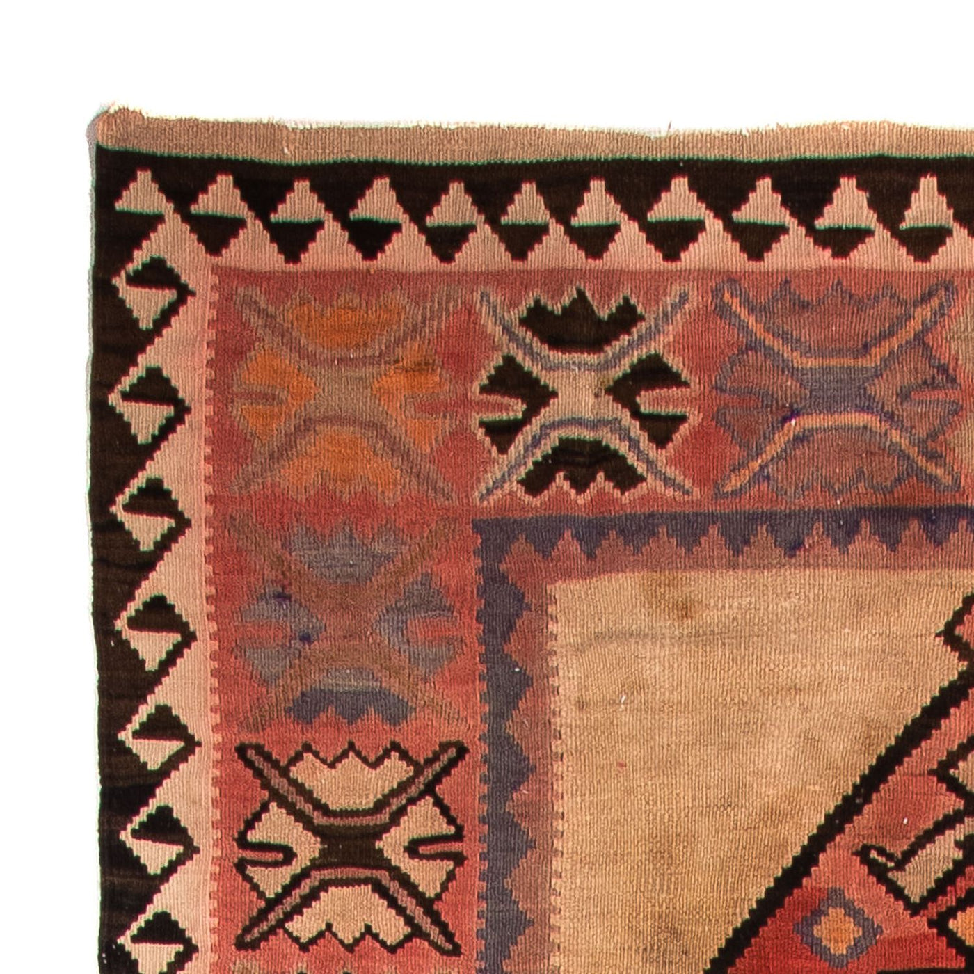 Kilim ancien Tapis 360x155cm