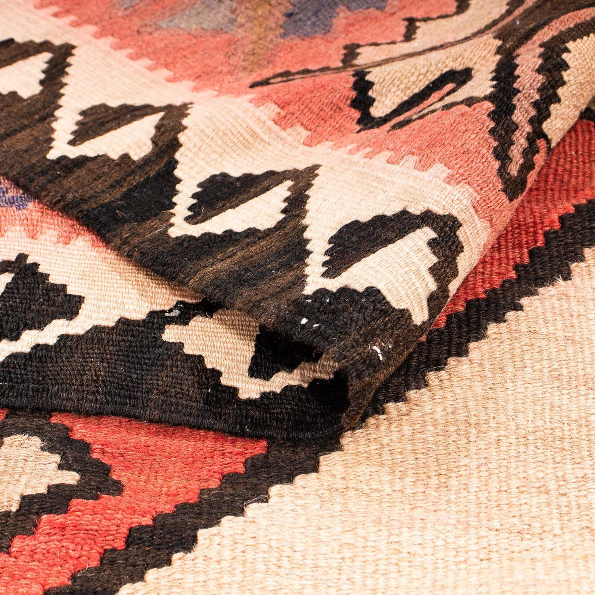 Kelim Teppich - Old 360 x 155 cm - mehrfarbig