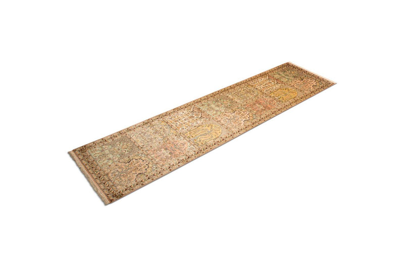 Seidenteppich - Kaschmir Seide 316 x 77 cm Teppichläufer