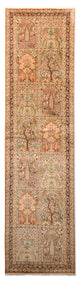 Seidenteppich - Kaschmir Seide 305 x 80 cm Teppich Läufer