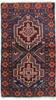 Belutsch Teppich 134x79cm - Orientteppich