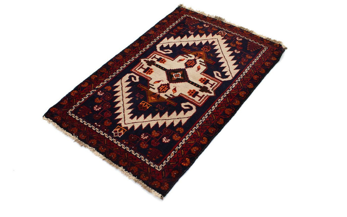 Belutsch Teppich 132x84cm - Orientteppich