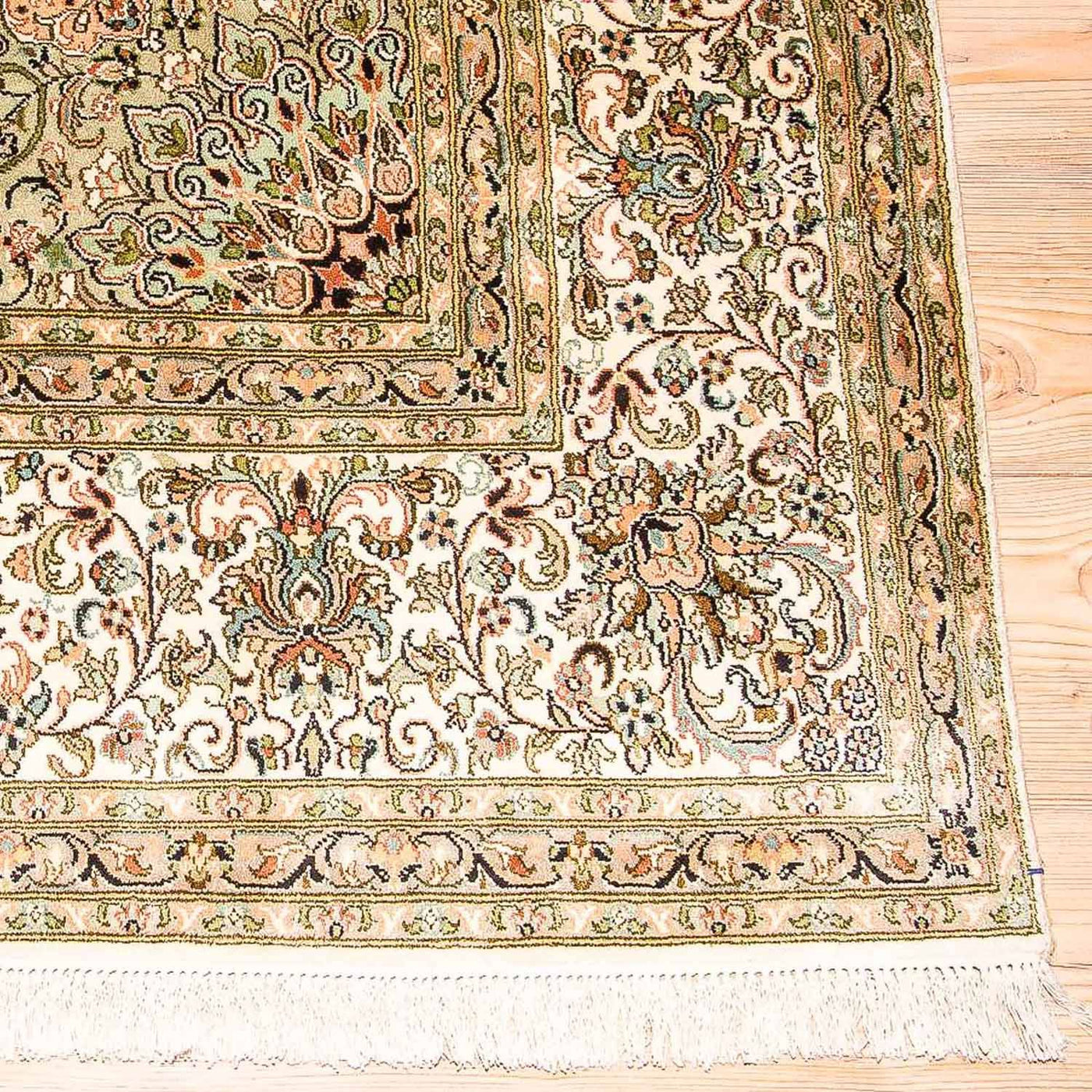 Tapis en soie du Cachemire Tapis 314x213cm - Tapis oriental