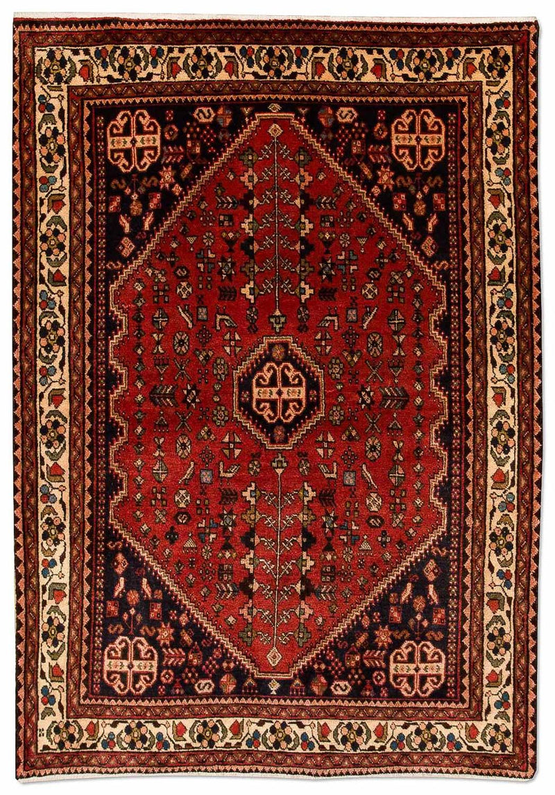 Perserteppich - Nomadic 151 x 103 cm - rot