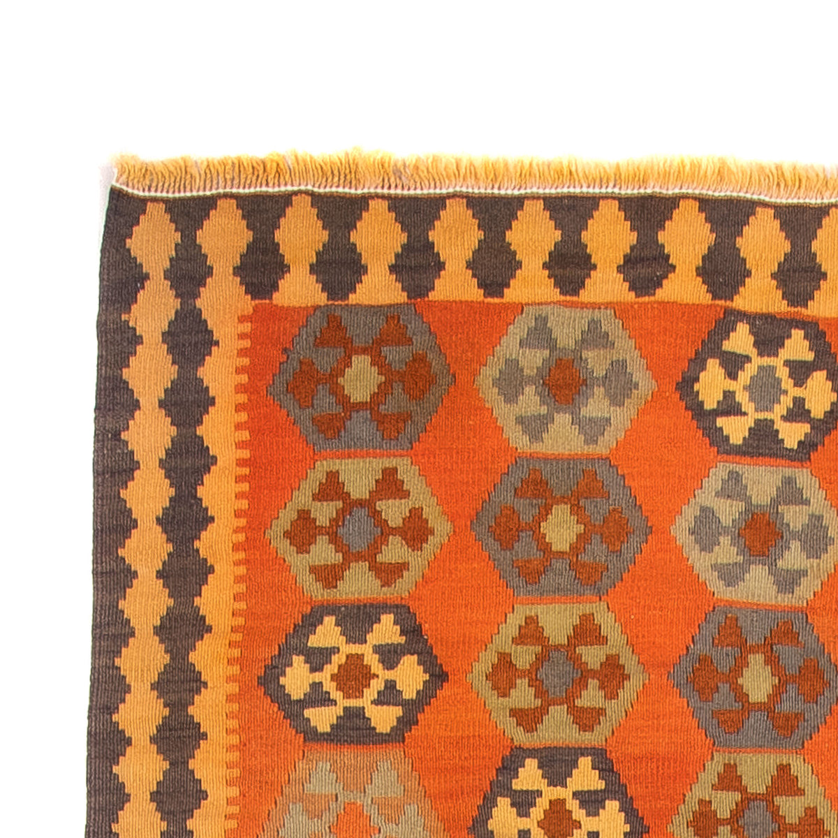 Kilim ancien Tapis 140x290cm
